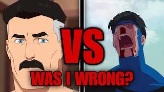 Thumbnail: I Was Wrong About Mark vs Omni-Man… Kind Of