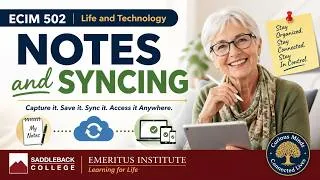 Thumbnail: ECIM 502: Notes and Syncing