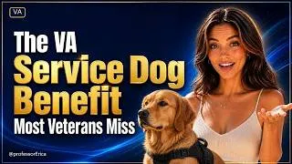 Thumbnail: The VA Service Dog Benefit Most Veterans Miss