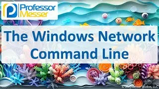 Thumbnail: The Windows Network Command Line - CompTIA A+ 220-1202 - 1.5