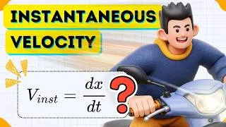 Thumbnail: Don't Understand Instantaneous Velocity? Watch This!