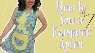 Thumbnail: Sew a Full Apron - Free Pattern - Kangaroo Design