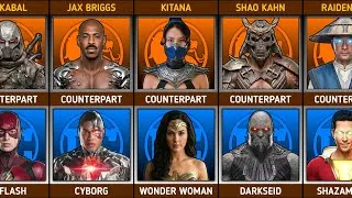 Thumbnail: Mortal Kombat vs. DC Character Counterparts (2021/26 Movies) | Mortal Kombat Comparison 2026