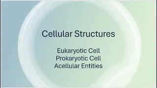 Thumbnail: Cellular Structures and Microbes