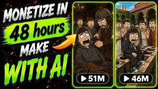 Thumbnail: This New Secret Al Niche Got 51M Views! (Using FREE AI Tools)
