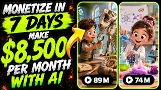 Thumbnail: This Secret Kids AI Niche Got 20M Views! (Make $8,500/Month)