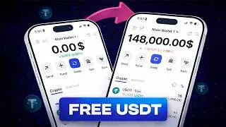 Thumbnail: I Tested How to Get Free USDT in 2026 – Honest Review