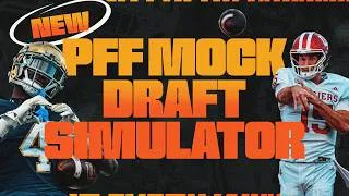 Thumbnail: PFF Mock Draft Simulator 2026: New Features Walkthrough (Big Board, Lobbies, Leaderboards)