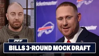 Thumbnail: Buffalo Bills 3-Round Mock Draft | PFF NFL Show