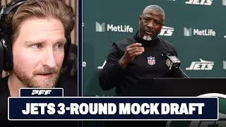 Thumbnail: New York Jets 3-Round Mock Draft | PFF NFL Show