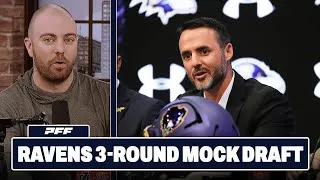 Thumbnail: Baltimore Ravens 3-Round Mock Draft | PFF NFL Show