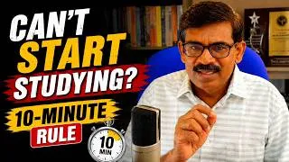 Thumbnail: The Neuroscience of Why You Can't Start Studying After a Long Break | The 10-Minute Rule