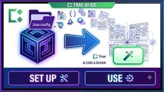 Thumbnail: How to Install and Use Trae AI Code Editor on Windows 11 | Cursor Alternative