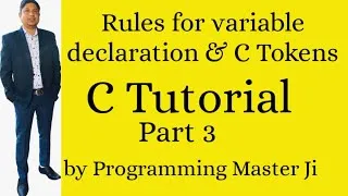 Thumbnail: Rules for variable declaration | C tokens | C tokens in Hindi for beginners| C tutorial in Hindi
