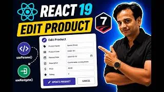 Thumbnail: React 19 Edit Form Tutorial | Edit Product Using useParams & useNavigate | React Router 7