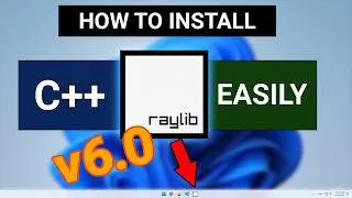 Thumbnail: Raylib 6 Setup Complete | VS Code Ready for Games