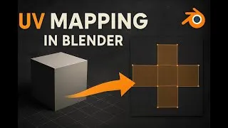Thumbnail: Blender UV Mapping for Beginners | Easy UV Unwrapping Guide