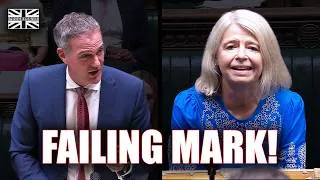 Thumbnail: "FAILING MARK!" Labour's Economy CRUMBLES as Baldwin SLAMS Kyle in Commons