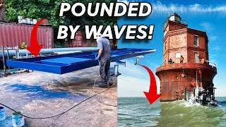 Thumbnail: Building An Offshore Dock That Gets Pounded By Waves!