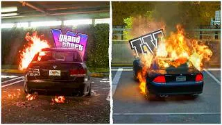 Thumbnail: GTA 4 vs. GTA 6 | Ultimate Gameplay Comparison 🔥