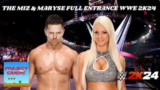 Thumbnail: The Miz & Maryse Full Entrance WWE 2K24