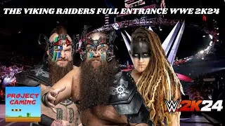 Thumbnail: The Viking Raiders Full Entrance WWE 2K24