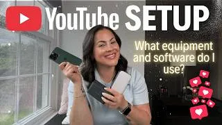 Thumbnail: My YouTube Set Up - What Equipment do I use to Film and Edit my YouTube Videos