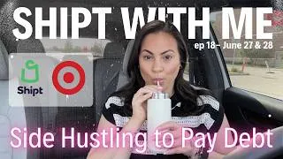 Thumbnail: Shop 'til My Debt Drops - Shipt & Yap - Short weekend - Side Hustle Debt Payoff Journey