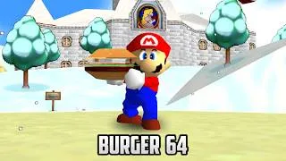 Thumbnail: ⭐ Burger 64 - Super Mario 64