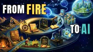 Thumbnail: How 10 Inventions Took Us From Fire to AI