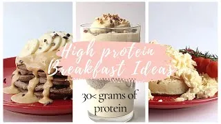 Thumbnail: HIGH PROTEIN BREAKFAST IDEAS