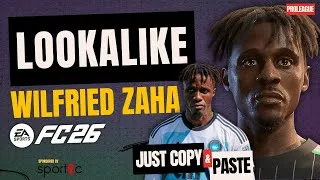 Thumbnail: WILFRIED ZAHA Lookalike 🔥 Face Creation EA FC 26 | Pro Clubs & Career Mode