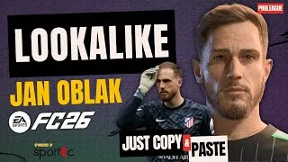 Thumbnail: JAN OBLAK Lookalike 🔥 Face Creation EA FC 26 | Pro Clubs & Career Mode