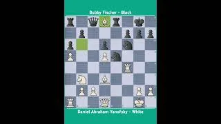 Thumbnail: Daniel Abraham Yanofsky vs Bobby Fischer 🔥 Interzonal Championship | Stockholm - Sweden, 1962