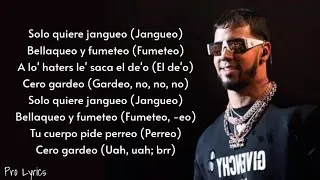 Thumbnail: Anuel AA, Tego Calderon - Jangueo (Lyrics)