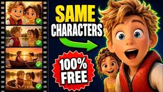 Thumbnail: Make a Full 3D Cartoon Movie with FREE AI (Consistent Characters!)