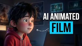 Thumbnail: How to Make a Cinematic 3D AI Animated Film for FREE (Beginner Workflow)