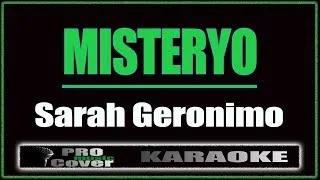 Thumbnail: Misteryo -  Sarah Geronimo (KARAOKE)