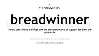 Thumbnail: How to pronounce Breadwinner | English pronunciation