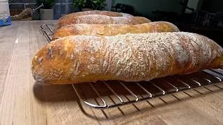 Thumbnail: Stop Overworking Your Sourdough Baguettes — Do This Instead