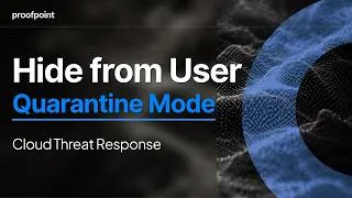 Thumbnail: What Is Hide from User? | Cloud Threat Response (CTR)