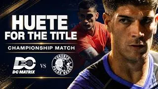 Thumbnail: HUETE HITTING HARD FOR THE TITLE | Pro Padel League