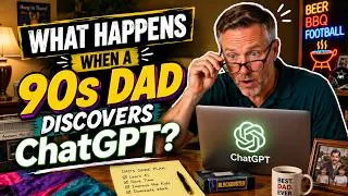Thumbnail: What Happens When a 90s Dad Discovers ChatGPT?