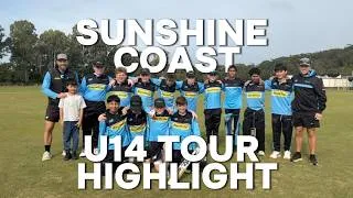 Thumbnail: Sunshine Coast U14 Cricket Tour 2026 | Highlights & Memories ⭐