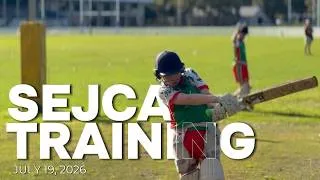 Thumbnail: Players Are Back in Action! 🏏 SEJCA Training highlight  | July 19 2026
