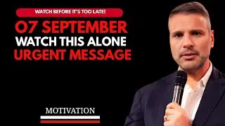 Thumbnail: ⚠️ CHOSEN ONE: Before You Go Out This MONday, SEPTEMBER 07… Watch This Alone 🚪 | Best Motivation