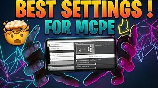 Thumbnail: Best SETTINGS For Minecraft Pe 26.1 | Best Settings For Minecraft Pocket Edition 