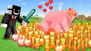 Thumbnail: Minecraft But EVERYTHING is RANDOM... (INSANE OP ITEMS)