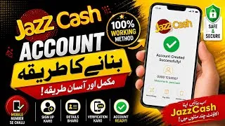 Thumbnail: Jazz Cash Account Banane ka tarika