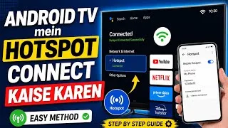 Thumbnail: Mobile ka hotspot tv se kaise connect kare | How to connect android tv to mobile hotspot